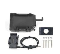 GPS Navigation Montage Moto Pour R1250GS R1300GS F900XR F900R Toutes Motos Chargement Fil 12 Mm 16 Mm 22 Mm Barre Transversale Arceau Sécurité Support Navigation Téléphone Base(A Set - Black 16mm)
