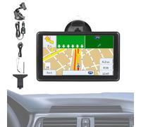 GPS Navigation pour Voiture,Appareil GPS Navigation 17,78 Cm - Affichage De Cartes sur Écran Tactile D'appareil Intelligent pour Véhicule Lors De Longs Voyages en Camping-Car pour Hommes Et Femmes