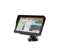 GPS Navigation Voiture 7 Pouces 2025 - Cartes Europe, 3D Informations routières，Mises à Jour Gratuites, Voix réelles，Alerte Vitesse & Poi, Français réglable， pour Camping-Car/Camion