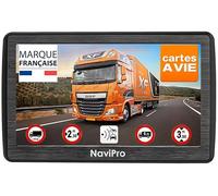 GPS Poids Lourd avec Camera DE RECUL sans Fil, NaviPro Active PND, 7 Pouces, GPS pour Camion Bus Voiture, Ventouse Aimanté, Europe