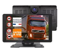 GPS Poids Lourd NaviPro DVR - 9 Pouces - GPS pour Camion Bus Voiture - Caméra de Route intégrée - Dashcam HD- Europe 48 Pays - AndroidAuto - CarPlay