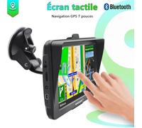 GPS Poids Lourds 7 Pouces Europe 52 Carte Système de Navigation Automatique avec Bluetooth/Ecran Tactile pour Voiture