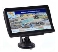 GPS Poids Lourds & Camping-Car 7", Navigation Europe 2026 Hors Ligne, Alertes Radars, Guidage Vocal, Transmetteur FM, Écran Tactile Capacitif Haute Sensibilité, Mise à Jour Gratuite à Vie