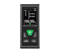 GPS Portable, Compteur de superficie terrestre Distancemètre Bilatéral 200m, Mesure À Double Distance, Télémètre Numérique, Outil De Mesure Recharable(DG100 Green Beam)