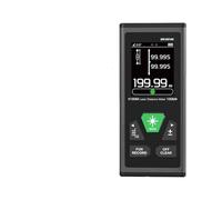 GPS Portable, Compteur de superficie terrestre Double Distancemètre Mesure Bidirectionnelle Télémètre De Niveau Électronique Règle À Bande(Green Laser 100M)