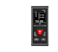 GPS Portable, Compteur de superficie terrestre Double Distancemètre Mesure Bidirectionnelle Télémètre De Niveau Électronique Règle À Bande(Red Laser 60M)