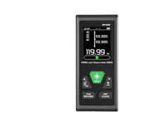 GPS Portable, Compteur de superficie terrestre Double Distancemètre Mesure Bidirectionnelle Télémètre De Niveau Électronique Règle À Bande(Green Laser 60M)