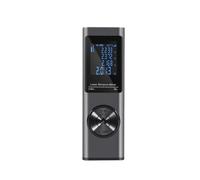 GPS Portable, Compteur de superficie terrestre Télémètre Numérique Intellint 40M/60M, Télémètre Portable, Mini Outil De Mesure De Distance Portatif(Grey,40m)