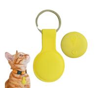 GPS pour animaux de compagnie - Étiquette de d'alarme intelligente de 5 cm, appareil de localisation instantané, collier léger, localisateur d'animaux de compagnie