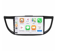 GPS pour Camping pour Honda CRV CR-V 2011-2016 Navigateur GPS de Voiture Portable Navigation Hors Ligne, Mises à Jour Gratuites, Voix Réelles, Alerte, 8 Nuclear 4G+64G