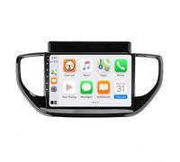 GPS pour Camping pour Hyundai Solaris 2020 2021 Navigateur GPS, Édition Navigation Hors Ligne, Mises à Jour Gratuites, Voix Réelles, Alerte Vitesse &, 8 Nuclear 8G+256G