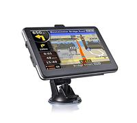 GPS pour Voiture, 7" HD Auto GPS La Navigation 8g RAM 128-256MB FM Bluetooth Avin Carte Europe Sat Nav Truck Navigateurs(256MBBluetooth)