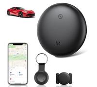 GPS pour Voiture - Appareil de localisation Portable pour Voiture Google App [Find My Device] - Tracker GPS Bluetoot sans Frais mensuels (Non Compatible avec Les iPhones)