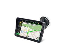 GPS pour Voiture, Voiture de 9 Pouces GPS Navigateur LCD HD Écran 25 6 Mo Camion Navigation Satellite Navitel Navigator Europe Royaume-Uni Etats-Unis Plans(with BT)