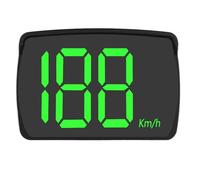 GPS Speedometer, Multi-Functional Auto HUD Gauge, Real-Time Digital Display in MPH/KMH with Overspeed Alarm, Ideal for Truck, Racing, Taxi, Windshield, Golf Cart, Driving Safety