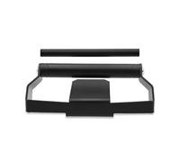 GPS Support De Navigation pour Moto pour ZONTES 368G 2024-2025 GPS pour Téléphone Portable, Fixation sur Guidon D'extension Support(Noir 2,12+22mm)