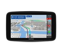 Gps TomTom GO Discover, Ecran HD 6 Pouces, Info Trafic, Alertes de Zones de Danger, Cartes Monde, Mise à Jour Rapide via WiFi, Parking, Prix du Carburant, Fixation Magnétique Alimentée