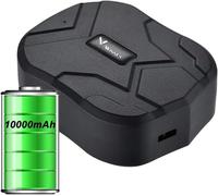 GPS Tracker Étanche Temps Réel Espion Professionnel Anti-Perdu Alarme APP Gratuite GPS Tracker pour Voiture Moto Navire Flotte 150 Jours en Veille