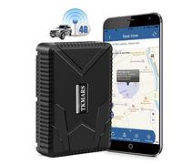 GPS Tracker Voiture 4G Aimant Antivol Traceur Étanche Suivre en Temps Réel à Longue Distance 60 Jours Autonomie Traqueur GPS pour Moto Camping-Car Bateau TK915