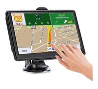 GPS Voiture, 7 Pouces Navigation pour Auto, Camion, Poids Lourd, Navigateur avec HD &Eacute cran Tactile Multi-Languages Gui[1]