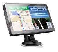 GPS voiture 9 pouces Navigation auto/poids lourds Cartographie EU 2025 Écran HD tactile