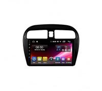 GPS Voiture Auto Navigation pour Mitsubishi Mirage Space Star 2012-2023 HD Écran Tactile Cartes Europe, Mises à Jour Gratuites, Alerte Vitesse & Poi, Guidage Vocal, 4 Nuclear 2G+32G