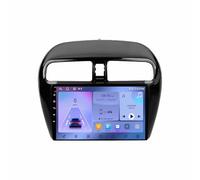 GPS Voiture Auto Navigation pour Mitsubishi Mirage Spacestar Attrage 2012-2018 HD Écran Tactile Cartes Europe, Mises à Jour Gratuites, Alerte Vitesse & Poi, Guidage Vocal, 4 Nuclear 4G+64G