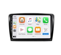 GPS Voiture Auto Navigation pour Skoda Superb 2 B6 2008-2015 HD Écran Tactile avec Bluetooth Navigation Europe, Alerte de Vitesse, Guidage Vocal, Auto, 4 Nuclear 1G+32G