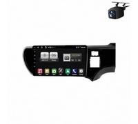 GPS Voiture Auto Navigation pour Toyota Aqua 2011-2017 HD Écran Tactile Info Trafic, Essai des Alertes de Zones de Danger, Cartes EU, Mise à Jour Via, 8 Nuclear 6G+128G