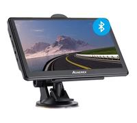 GPS Voiture avec Bluetooth, 7 Pouces Navigation pour Auto, Camion, Poids Lourd, Écran Tactile Multi-Languages Guidage Vocale