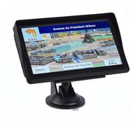 GPS Voiture, Carte de l'europe 2026, 7 Pouces/18CM, Navigation Hors Ligne, Mises à Jour Gratuites, Voix Réelles, Alerte Vitesse & Poi, Français Réglable, pour GPS Poids Lourds/Camping-Car/Camion,3D