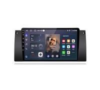 GPS Voiture GPS Navigator pour BMW X5 E39 E53 1999-2006 HD Écran Tactile Info Trafic, Essai des Alertes de Zones de Danger, Cartes EU, Mise à Jour Via WiFi, 8 Nuclear 4G+64G