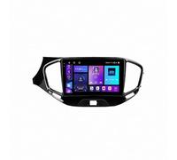 GPS Voiture GPS Navigator pour LADA Vesta Cross Sport 2015-2020 HD Écran Tactile avec Bluetooth, Canbus, SWC, Cartes EU, Mise à Jour Via WiFi, 8 Nuclear 4G+64G