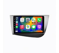 GPS Voiture GPS Navigator pour Seat Leon 2 MK2 Altea XL 2004-2015 HD Écran Tactile avec Bluetooth Navigation Europe, Alerte de Vitesse, Guidage Vocal, Auto Navigation, 8 Nuclear 8G+256G