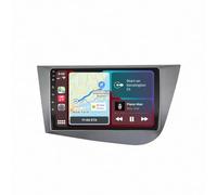 GPS Voiture GPS Navigator pour Seat Leon 2005-2012 HD Écran Tactile avec Bluetooth Navigation Europe, Alerte de Vitesse, Guidage Vocal, Auto Navigation, 8 Nuclear 8G+256G