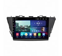 GPS Voiture GPS Navigator pour Toyota Prius Plus V Alpha 2012-2017 HD Écran Tactile Info Trafic, Essai des Alertes de Zones de Danger, Cartes EU, Mise à Jour Via, 8 Nuclear 6G+128G