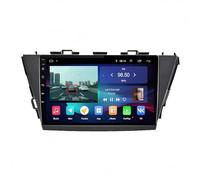 GPS Voiture GPS Navigator pour Toyota Prius Plus V Alpha RHD 2012-2017 HD Écran Tactile Info Trafic, Essai des Alertes de Zones de Danger, Cartes EU, Mise à Jour Via, 8 Nuclear 4G+64G