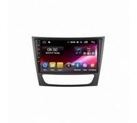 GPS Voiture Navigation pour Benz W211 E200 E220 E300 E350 2002-2010 HD Écran Tactile avec Bluetooth Navigation Europe, Alerte de Vitesse, Guidage Vocal, Auto, 8 Nuclear 8G+256G