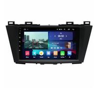 GPS Voiture Navigation pour Mazda 5 2011-2013 HD Écran Tactile Alerte de Vitesse, Guidage Vocal, Auto Navigation Bluetooth Canbus SWC, 4 Nuclear 4G+64G