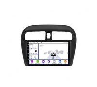 GPS Voiture Navigation pour Mirage Attrage Space Star 2012-2018 HD Écran Tactile Cartes Europe, Mises à Jour Gratuites, Alerte Vitesse & Poi, Guidage Vocal, 8 Nuclear 6G+128G