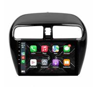 GPS Voiture Navigation pour Mitsubishi Mirage Spacestar Attrage 2012-2018 HD Écran Tactile Navigation Hors Ligne, Mises à Jour Gratuites, Voix Réelles, Alerte Vitesse & Poi, 8 Nuclear 8G+256G