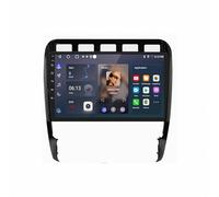 GPS Voiture Navigation pour Porsche Cayenne 1 2002-2010 HD Écran Tactile avec Bluetooth Navigation Europe, Alerte de Vitesse, Guidage Vocal, Auto, 4 Nuclear 1G+32G