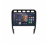 GPS Voiture Navigation pour Porsche Cayenne 1 9PA 2002-2010 HD Écran Tactile avec Bluetooth Navigation Europe, Alerte de Vitesse, Guidage Vocal, Auto, 4 Nuclear 1G+32G