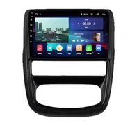GPS Voiture Navigation pour Renault Duster 1 2010-2015 HD Écran Tactile avec Bluetooth Navigation Europe, Alerte de Vitesse, Guidage Vocal, Auto, 8 Nuclear 8G+256G