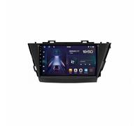 GPS Voiture Navigation pour Toyota Prius Plus Alpha 2012-2015 HD Écran Tactile Alerte de Vitesse, Guidage Vocal, Auto Navigation Bluetooth Canbus SWC, 4 Nuclear 1G+32G
