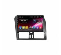 GPS Voiture Navigation pour Volvo XC60 2008-2017 HD Écran Tactile Cartes Europe à Vie Navigation Intelligente, Alerte Radar, Écran HD, Émetteur FM, 8 Nuclear 8G+256G