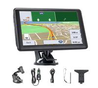 GPS Voiture - Unités GPS Véhicule 17,8 Cm Équipement - Affichage De Cartes sur Écran Tactile D'appareil Intelligent pour Véhicule Lors De Longs Voyages en Camping-Car pour Hommes Et Femmes