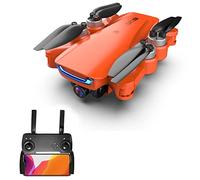 GPS with 4K Camera for Adults 5G WiFi FPV Drone with Brushless Motor Foldable RC Quadcopter Auto Return Home Follow Me 25 Mins Flight Time(Battery*1 Black)