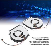 GPU CPU Cooling Fan for MSi GE62 GE72 PE60 PE70 GL62 GL72 GP62 GP72 MS 16J1 MS 16J5 MS 1791 MS 1795 3 Pin 3 Wire CPU Fan