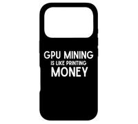 GPU Mining is Like Printing Free Money with Crypto Gaming PC Coque pour iPhone 17 Pro